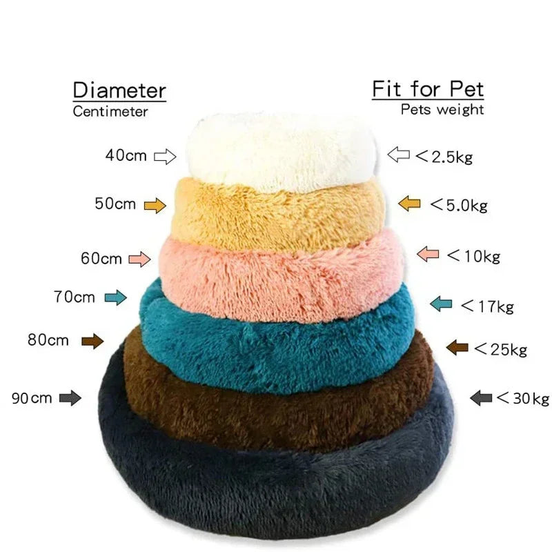 FURREAU™ Plush Donut Bed
