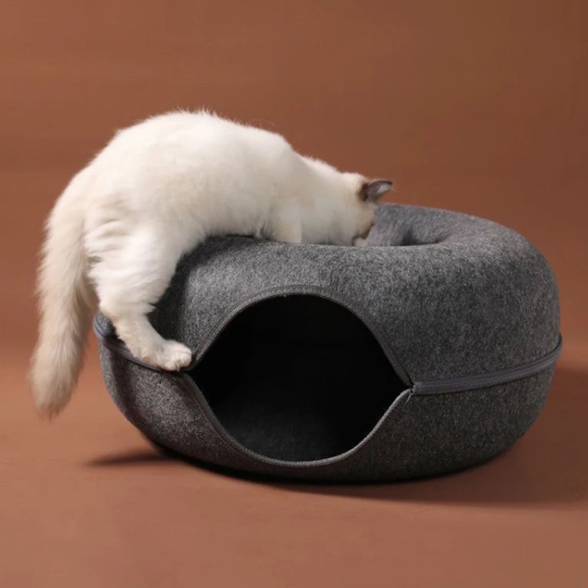 FURREAU™ Felt Donut Bed