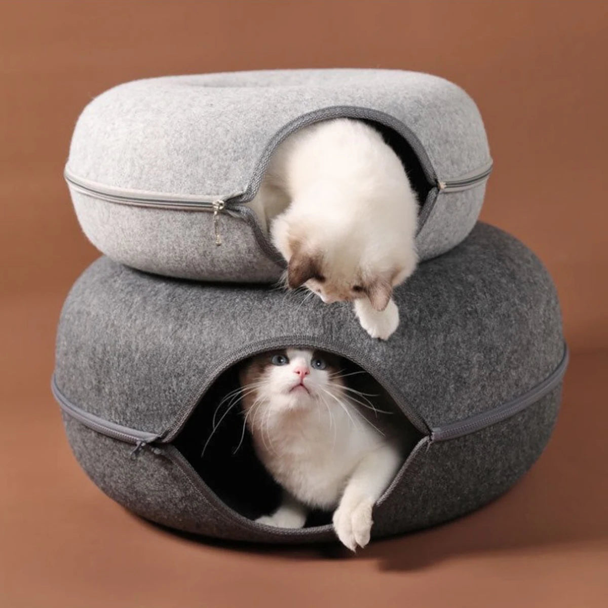 FURREAU™ Felt Donut Bed