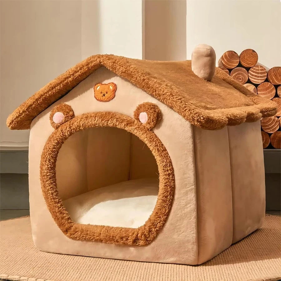 FURREAU™ Foldable House Bed