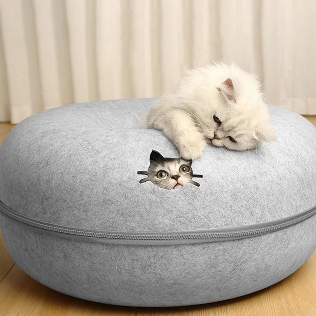 FURREAU™ Felt Donut Bed